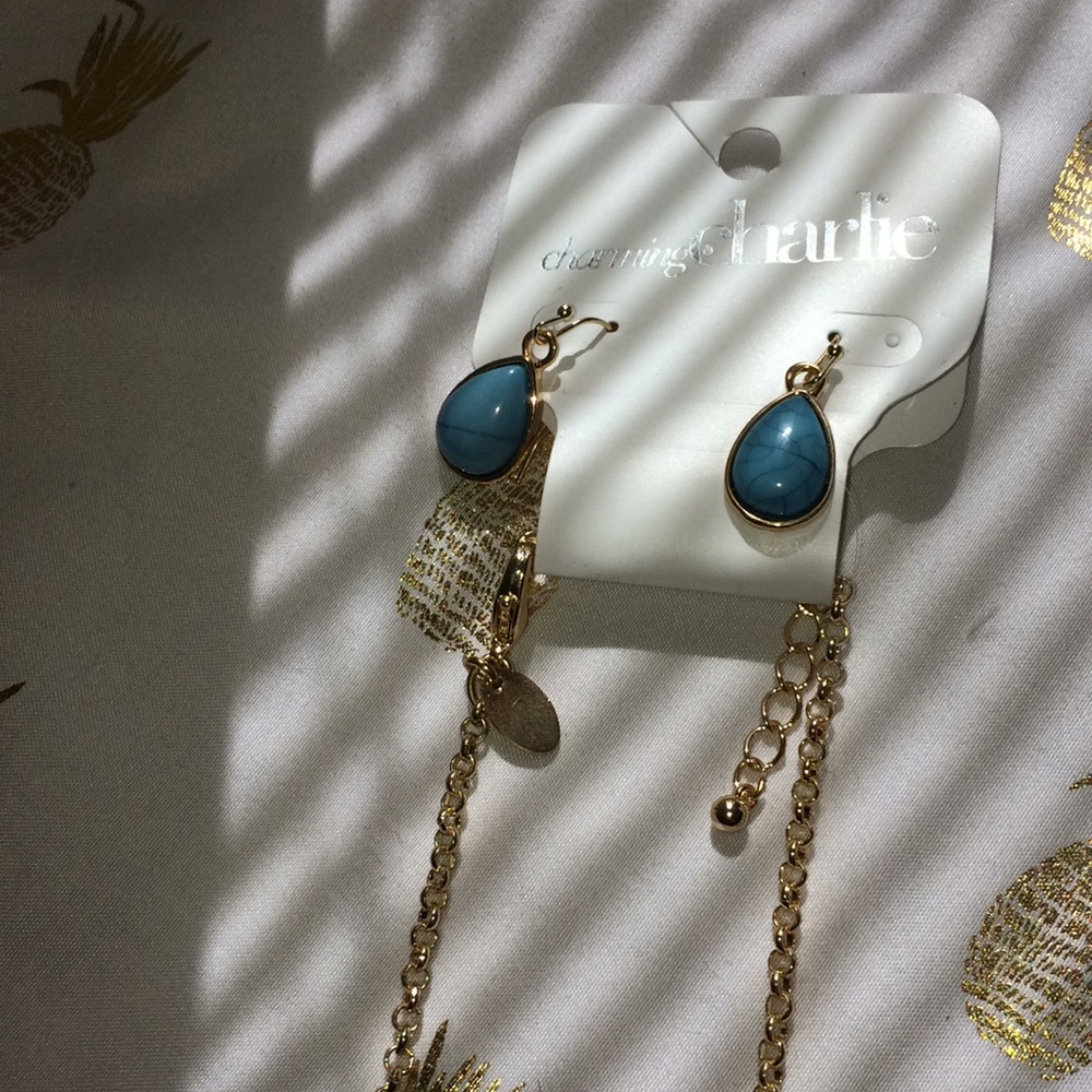 Charming Charlie necklace & earrings set NWT